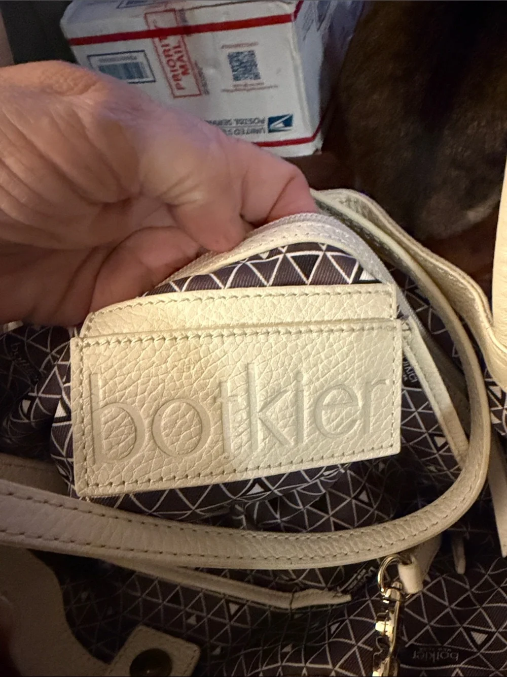 Botkier New York Soho Python-Embossed Leather Tote